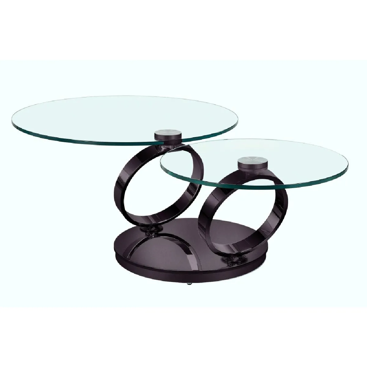 Meilleurs prix pour Inside 75 OLYMPE - Verre et Nickel Noir