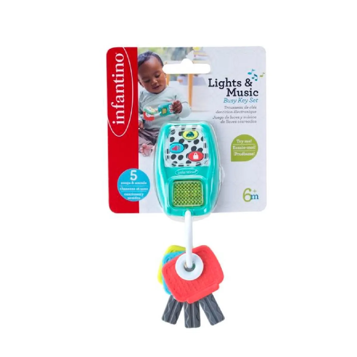 Infantino - Clés électroniques - Jouet d'éveil pour bébé - Image 3