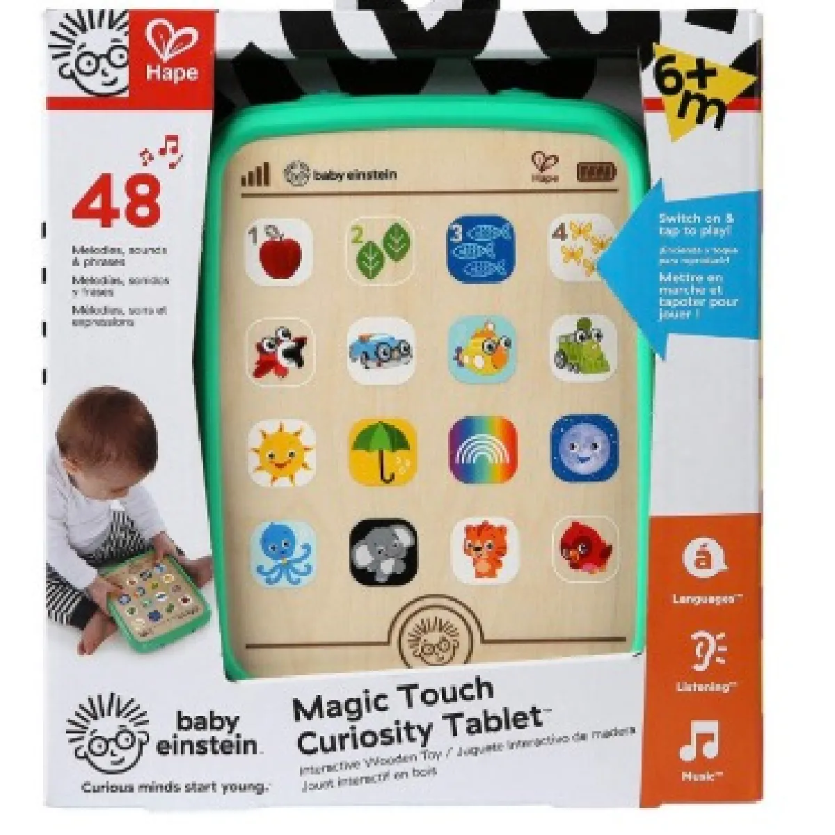 Tablette d'activités en bois Magic Touch - Image 4