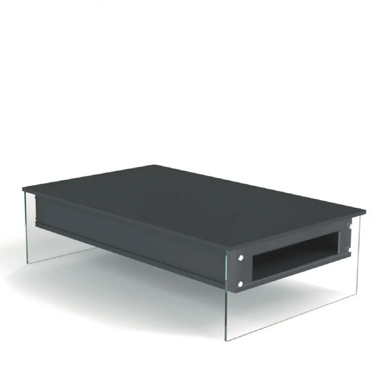 Comparer les prix de Inside 75 Table basse relevable Bella - Gris ardoise