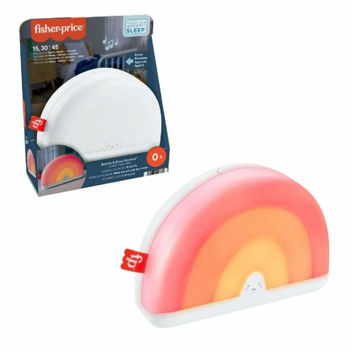 Veilleuse lumineuse arc-en-ciel Fisher-Price