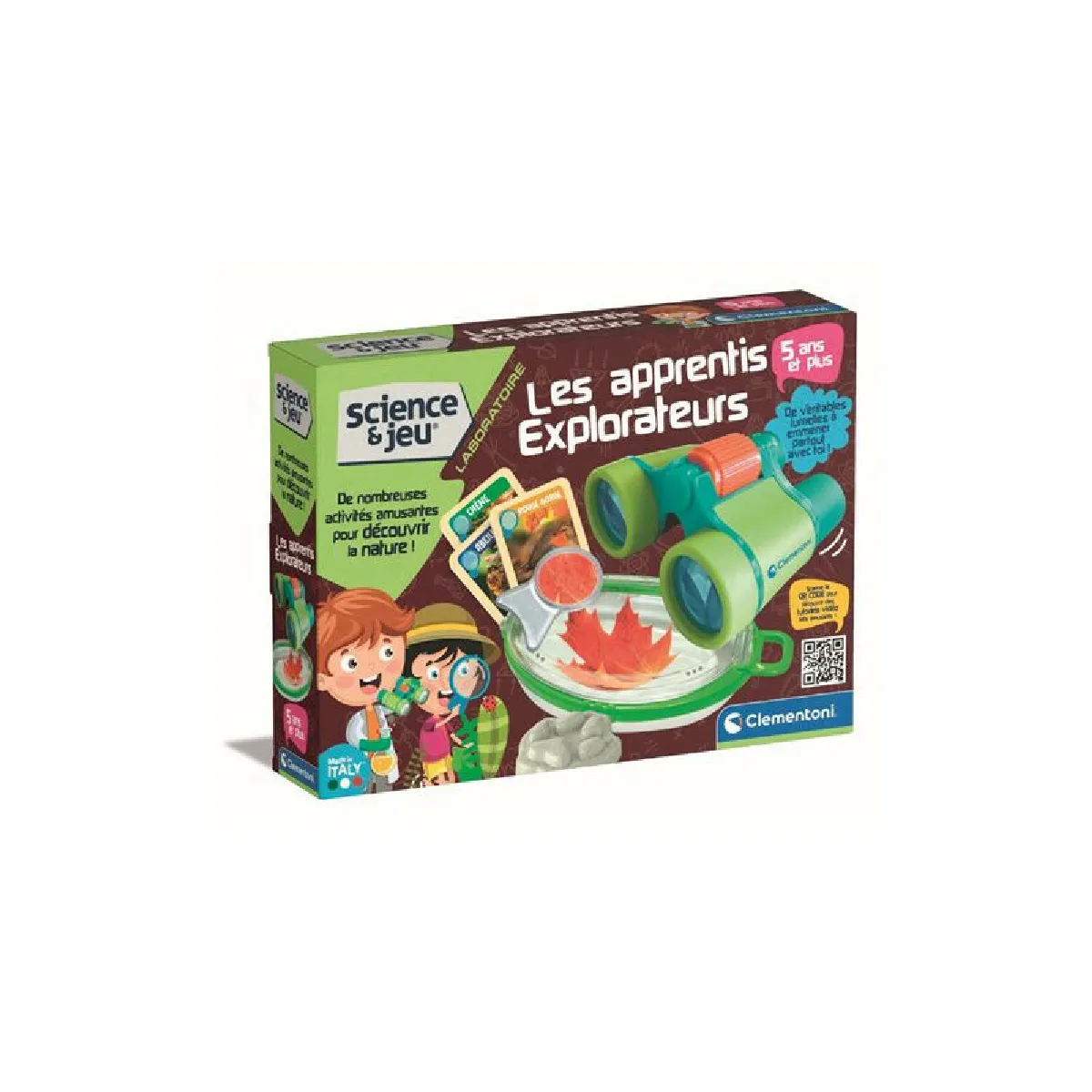 Kit science et jeu : Les apprentis explorateurs Clementoni Jeux - vue 2