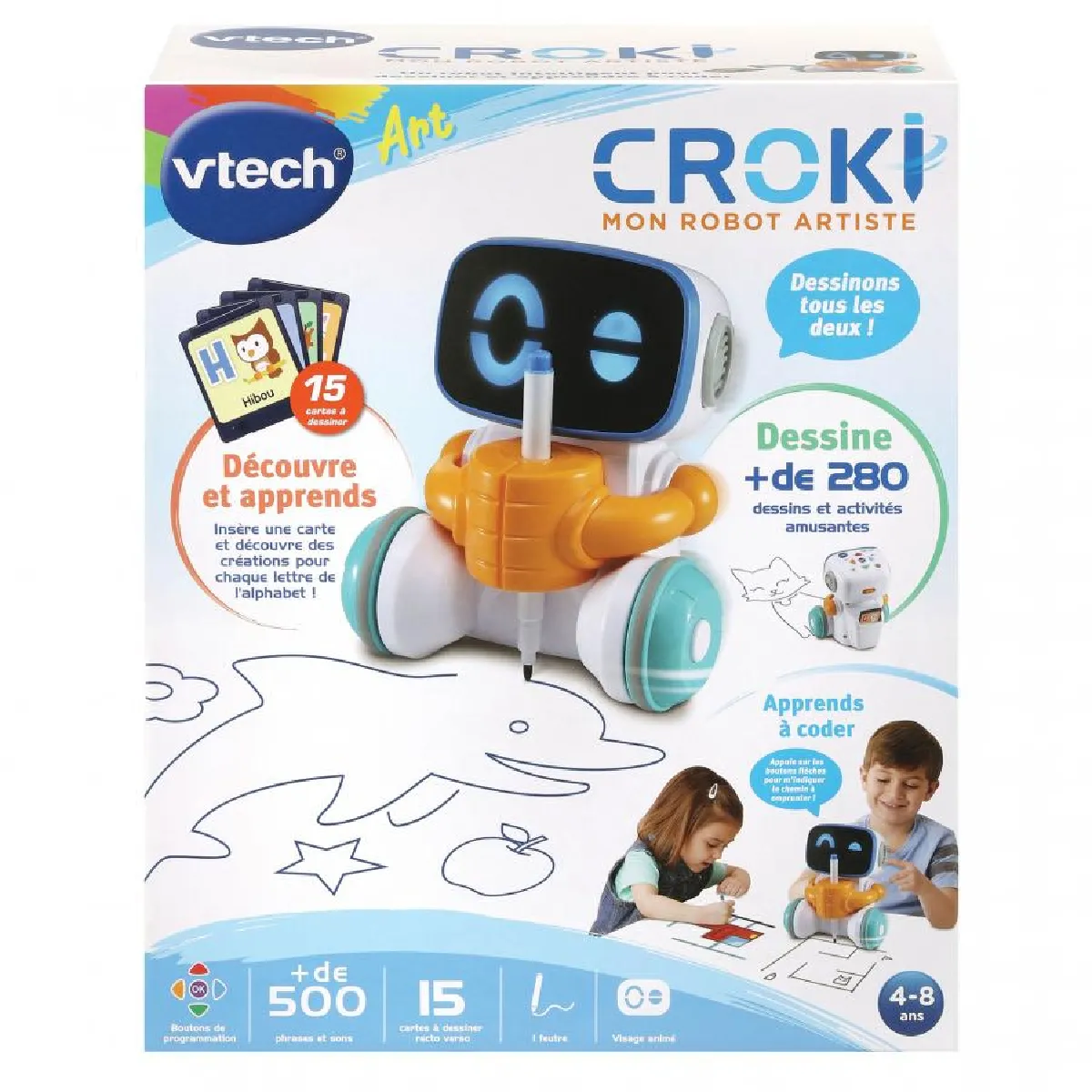Art Croki Mon Robot Artiste - vue 2