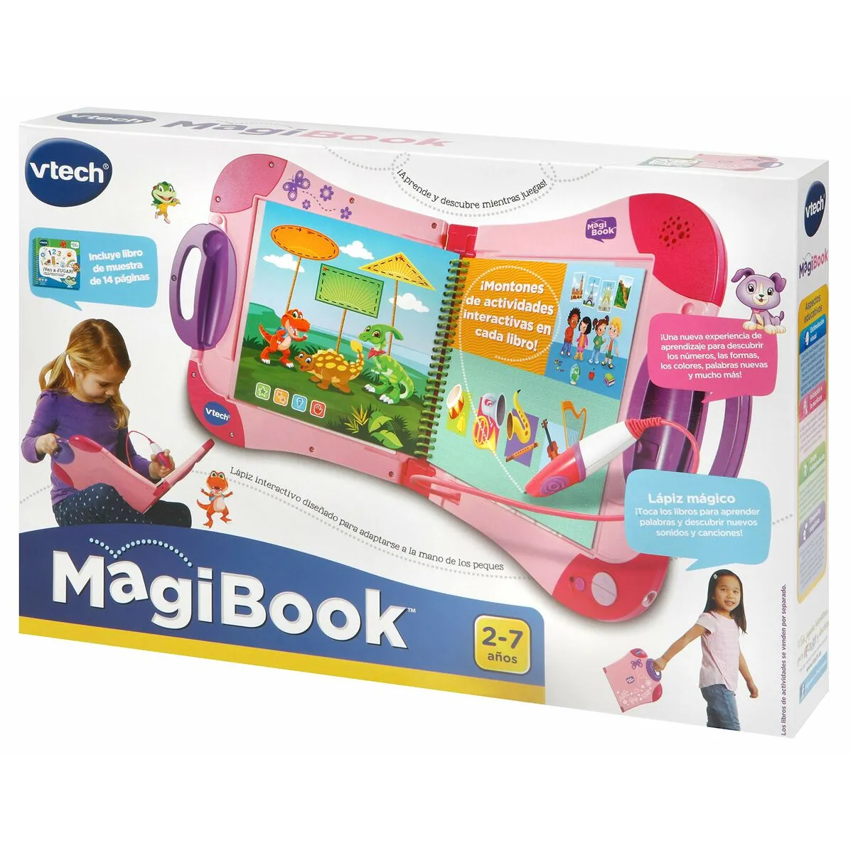 MagiBook Starter Pack Rose & Magibook-Peppa Pig par VTech à 31,70€ chez MagiBook Starter Pack Rose & Magibook-Peppa Pig par VTech à 31,70€ chez