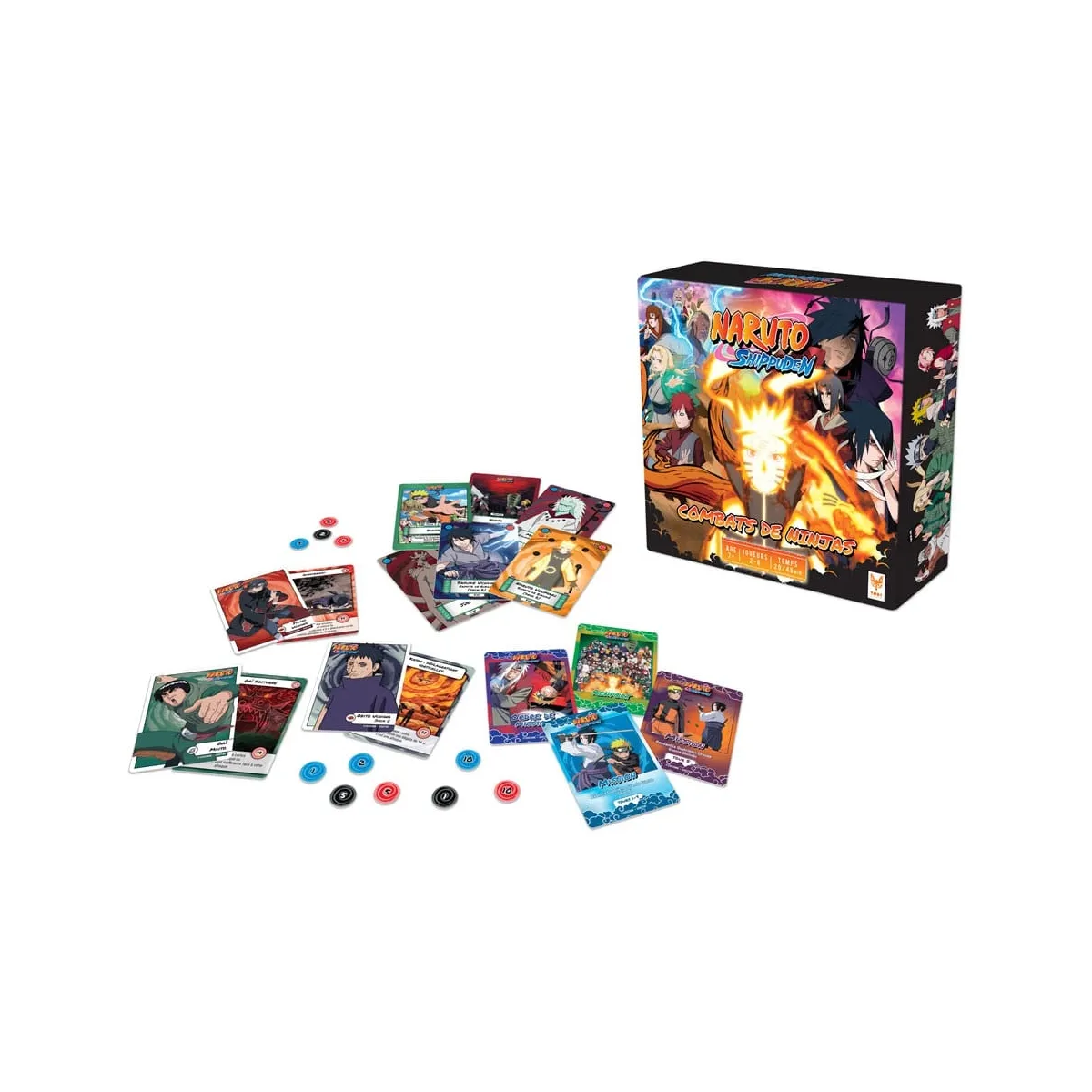TOPI GAMES  jeu de plateau Naruto Shippuden