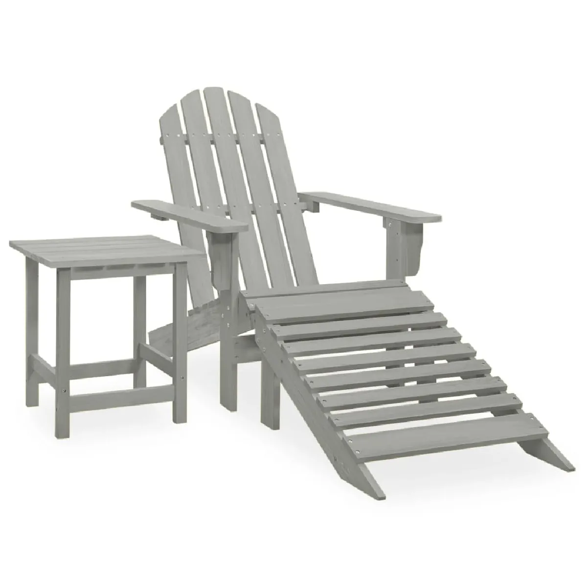 vidaXL Chaise de jardin Adirondack - vue 4