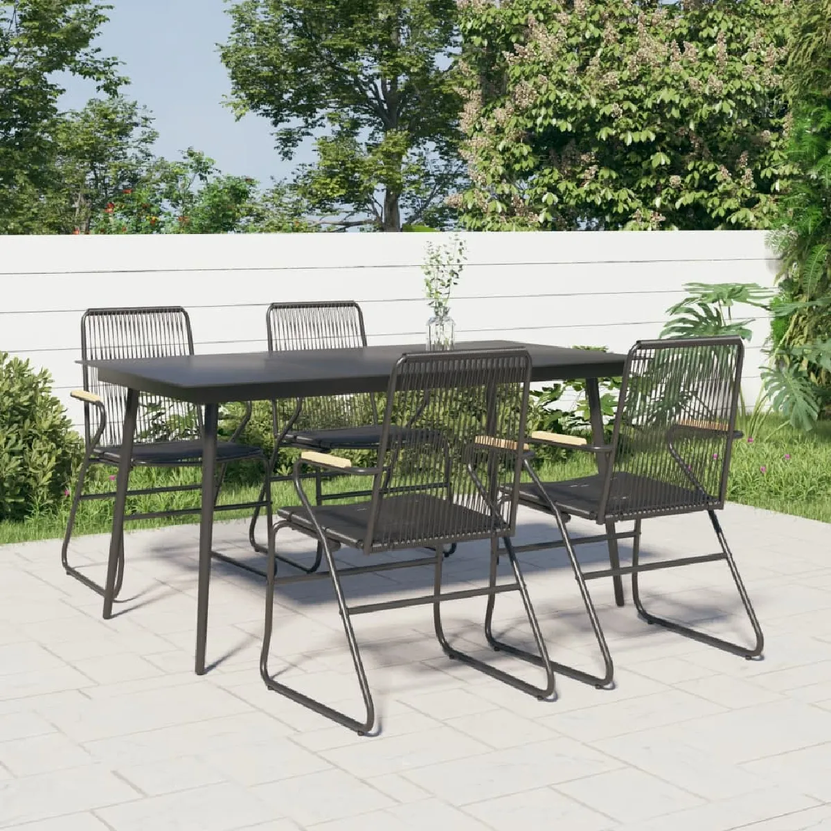 vidaXL Ensemble de jardin 5 pcs - vue 3
