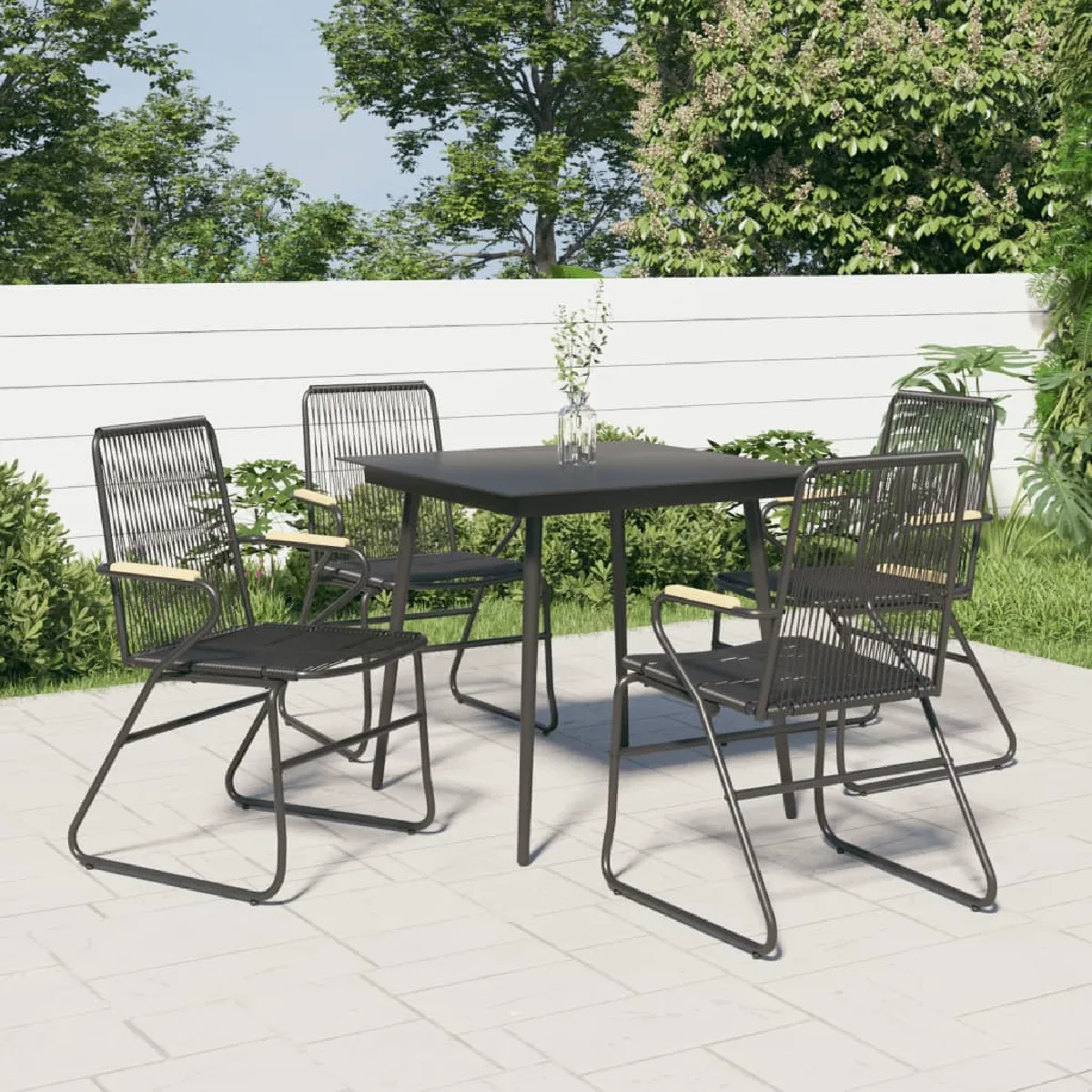 vidaXL Ensemble de jardin 5 pcs