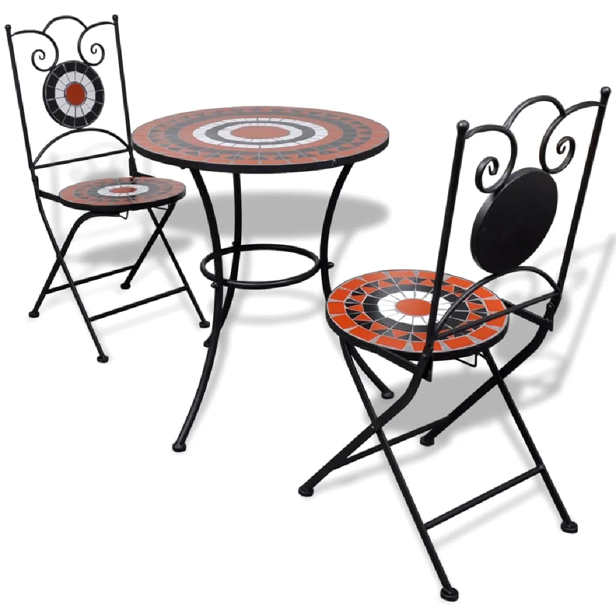 vidaXL Mobilier de bistro 3 pcs cuite