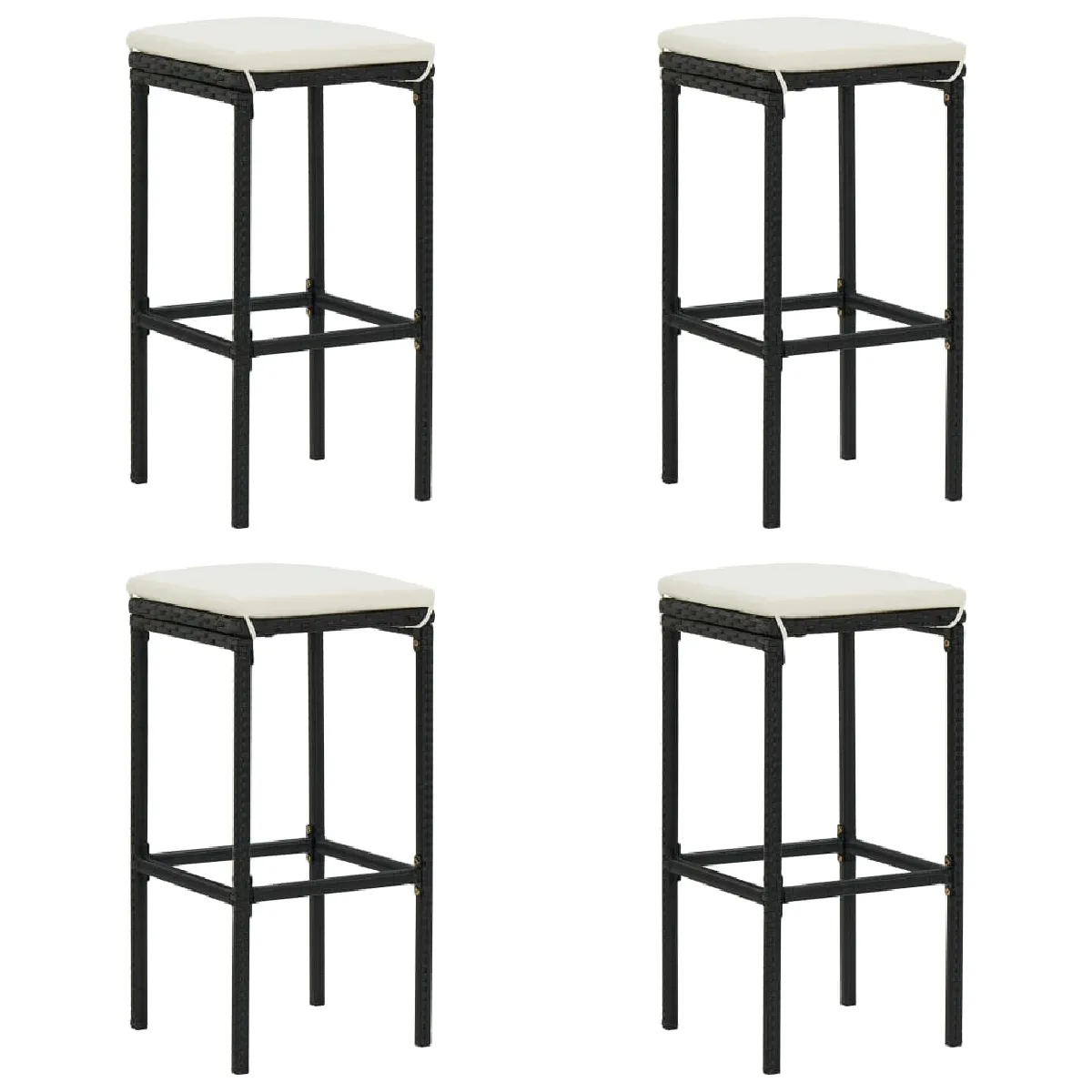VIDAXL Tabourets de bar (Lot de 4)