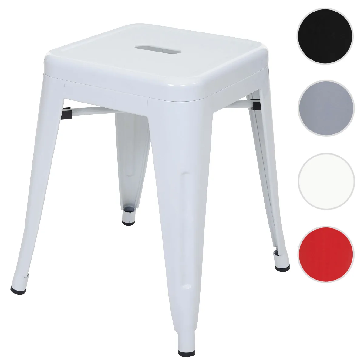 Mendler tabouret design métal - vue 2