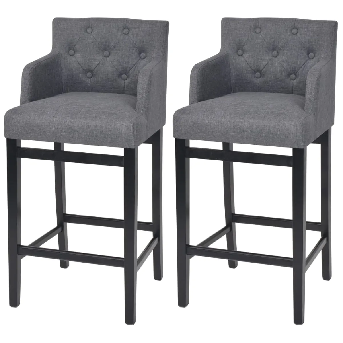 vidaXL Tabourets de Bar 2 pcs - vue 7