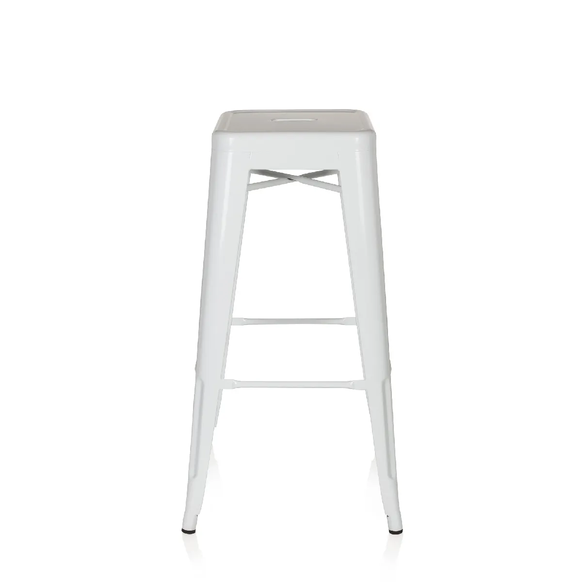 Hjh office Tabouret de bar - Blanc Hjh office Tabouret de bar - Blanc