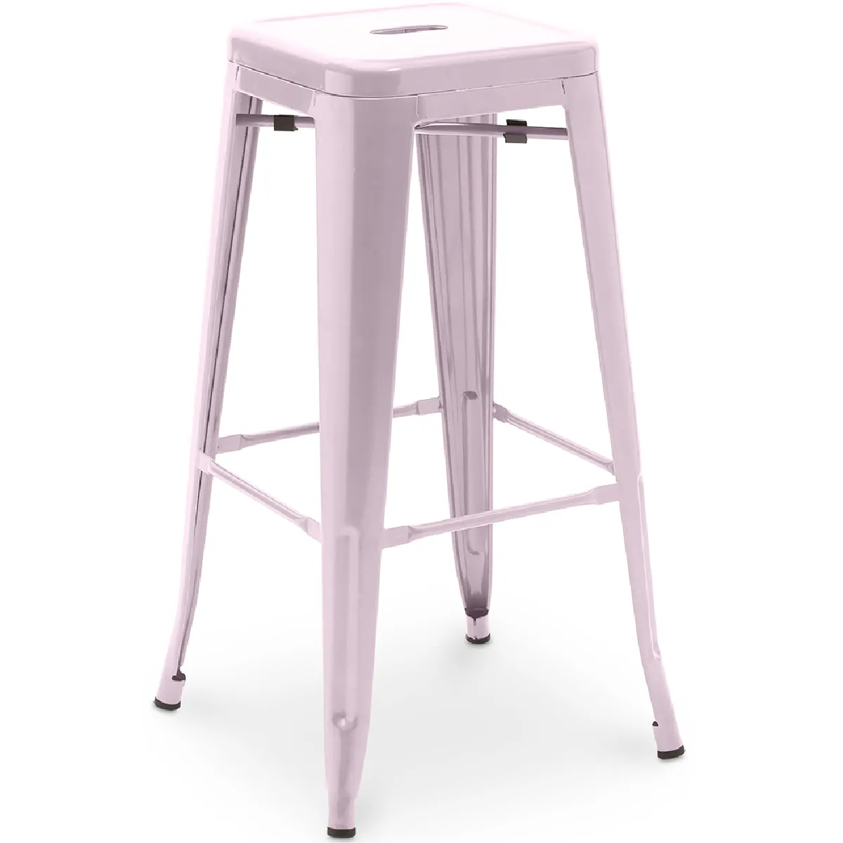 Tabouret de bar - Design industriel - 76cm - Nouvelle édition- Stylix Rose pâle Tabouret de bar - Design industriel - 76cm - Nouvelle édition- Stylix Rose pâle