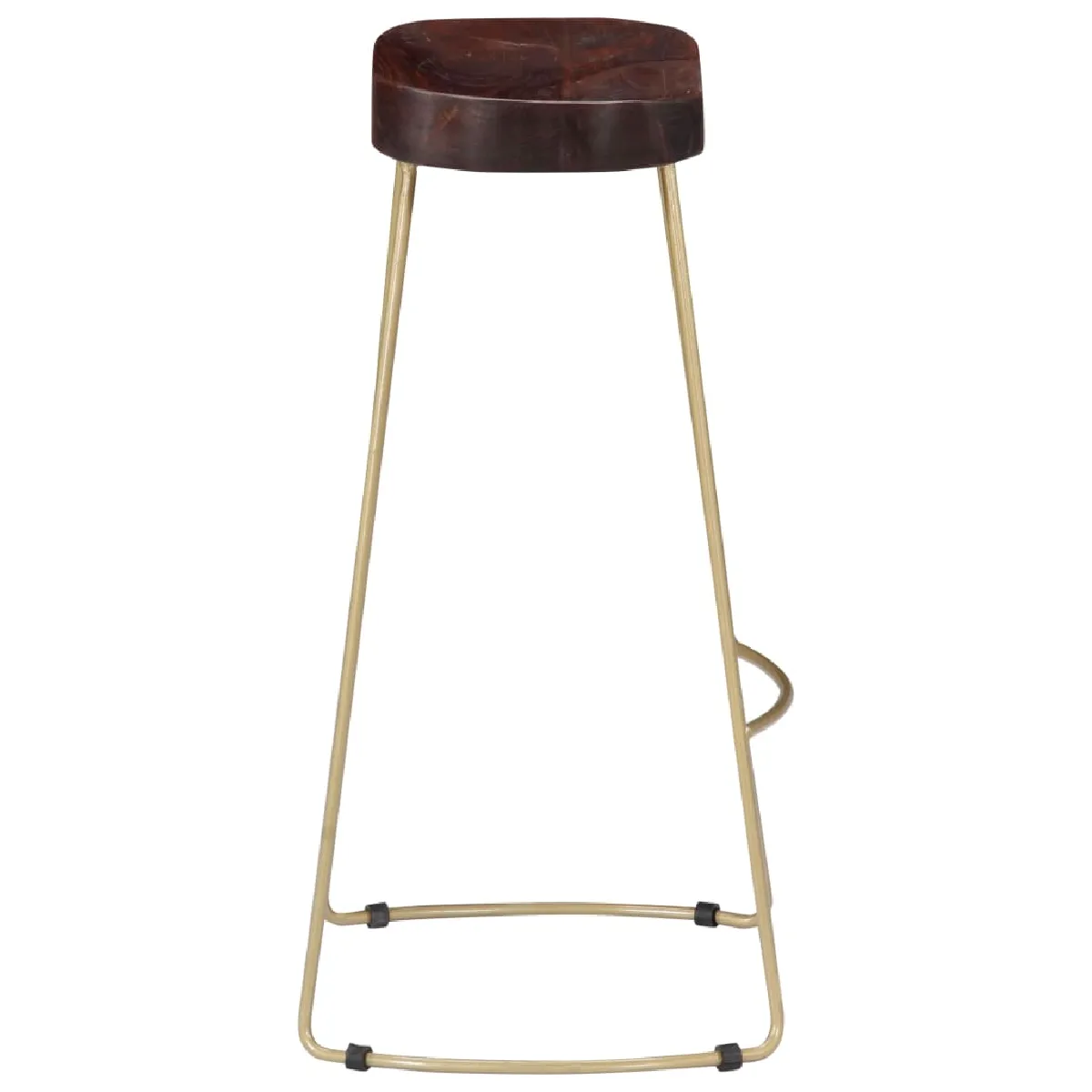 Helloshop26 Tabouret de bar bois - Marron Helloshop26 Tabouret de bar bois - Marron
