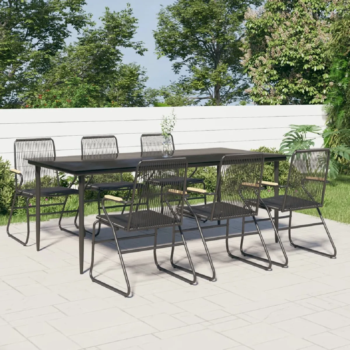 vidaXL Ensemble de jardin 7 pcs - vue 8