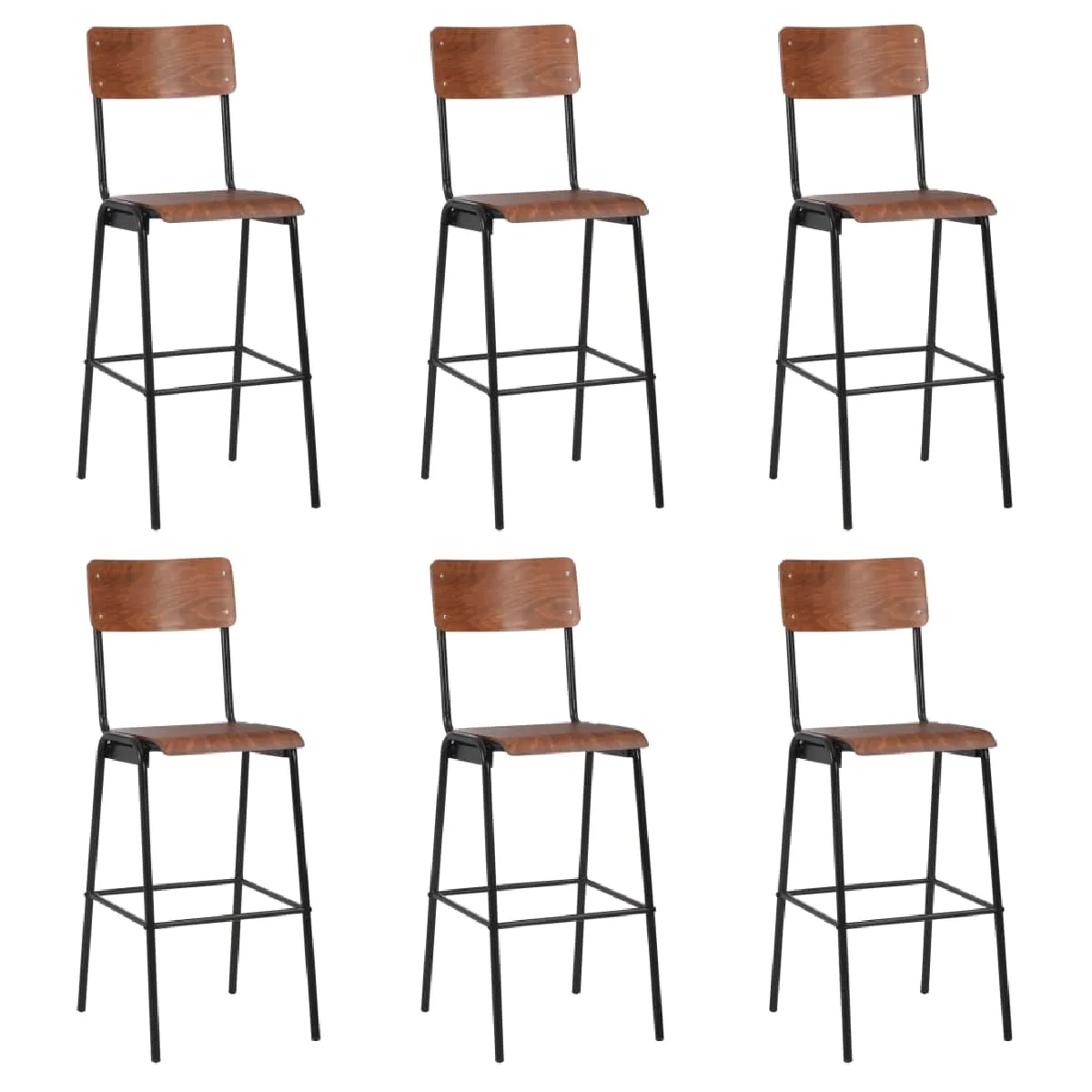 vidaXL Chaises de bar - vue 6