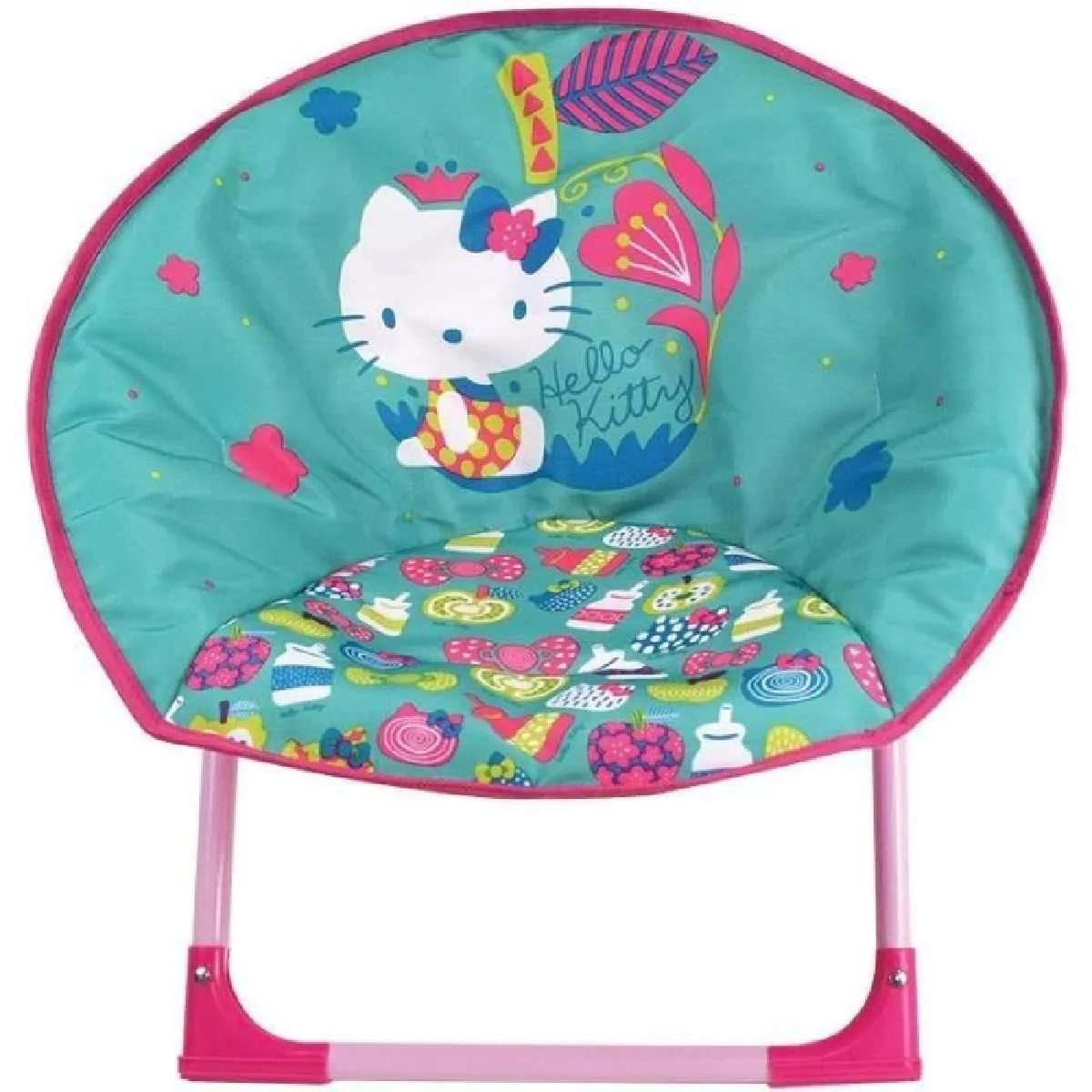 Fun house Tabouret Hello Kitty - Multicolore Fun house Tabouret Hello Kitty - Multicolore