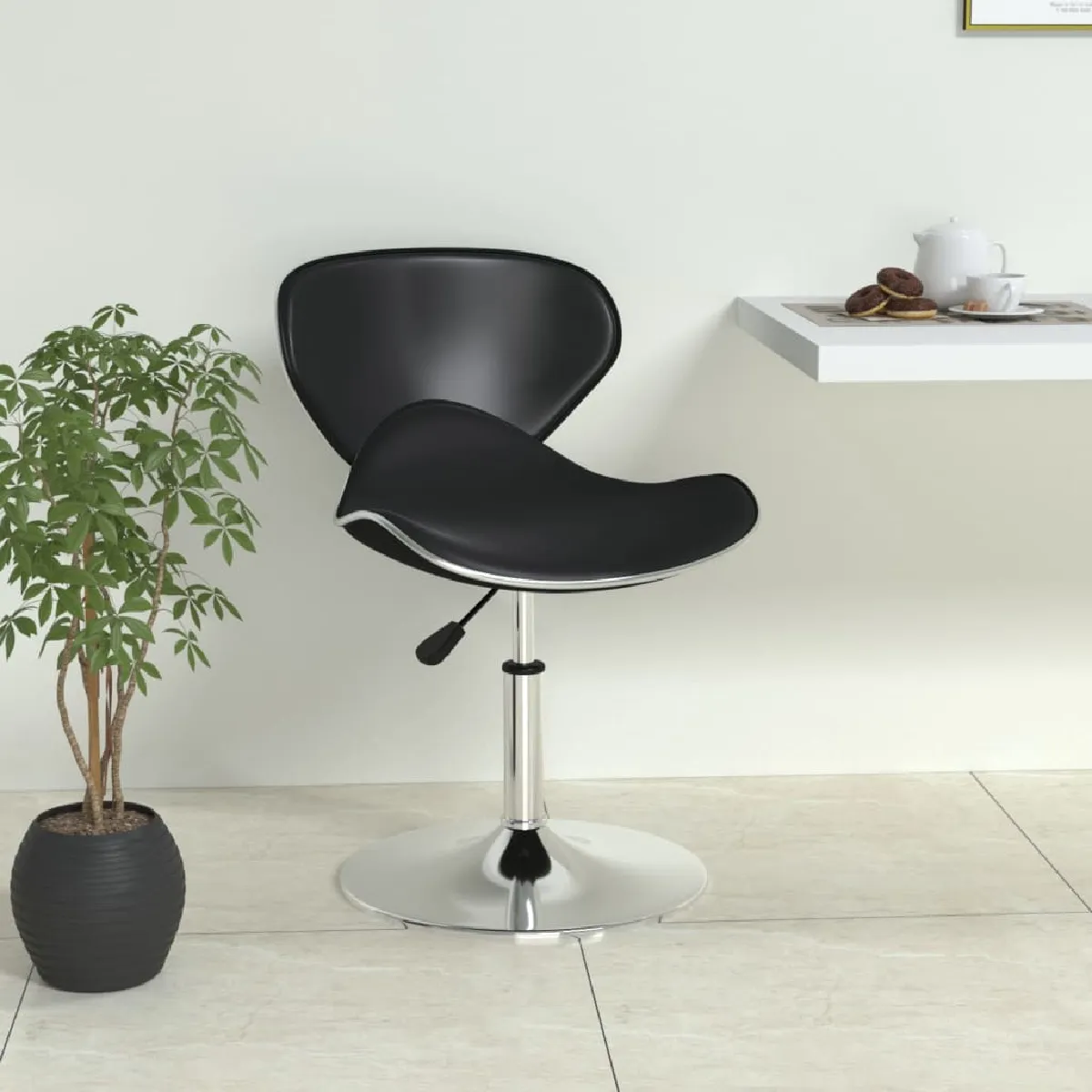 Non Communiqué Noir Vidaxl Tabouret De Bar Similicuir335110 - Image 3