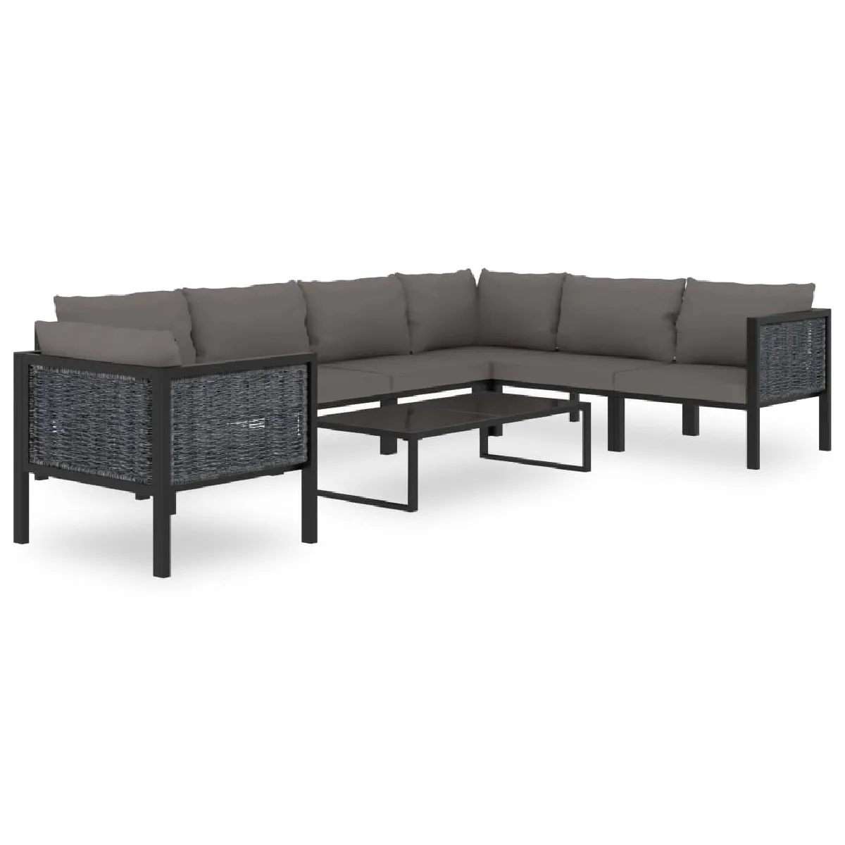 Vidaxl Salon De Jardin 8 Pcs