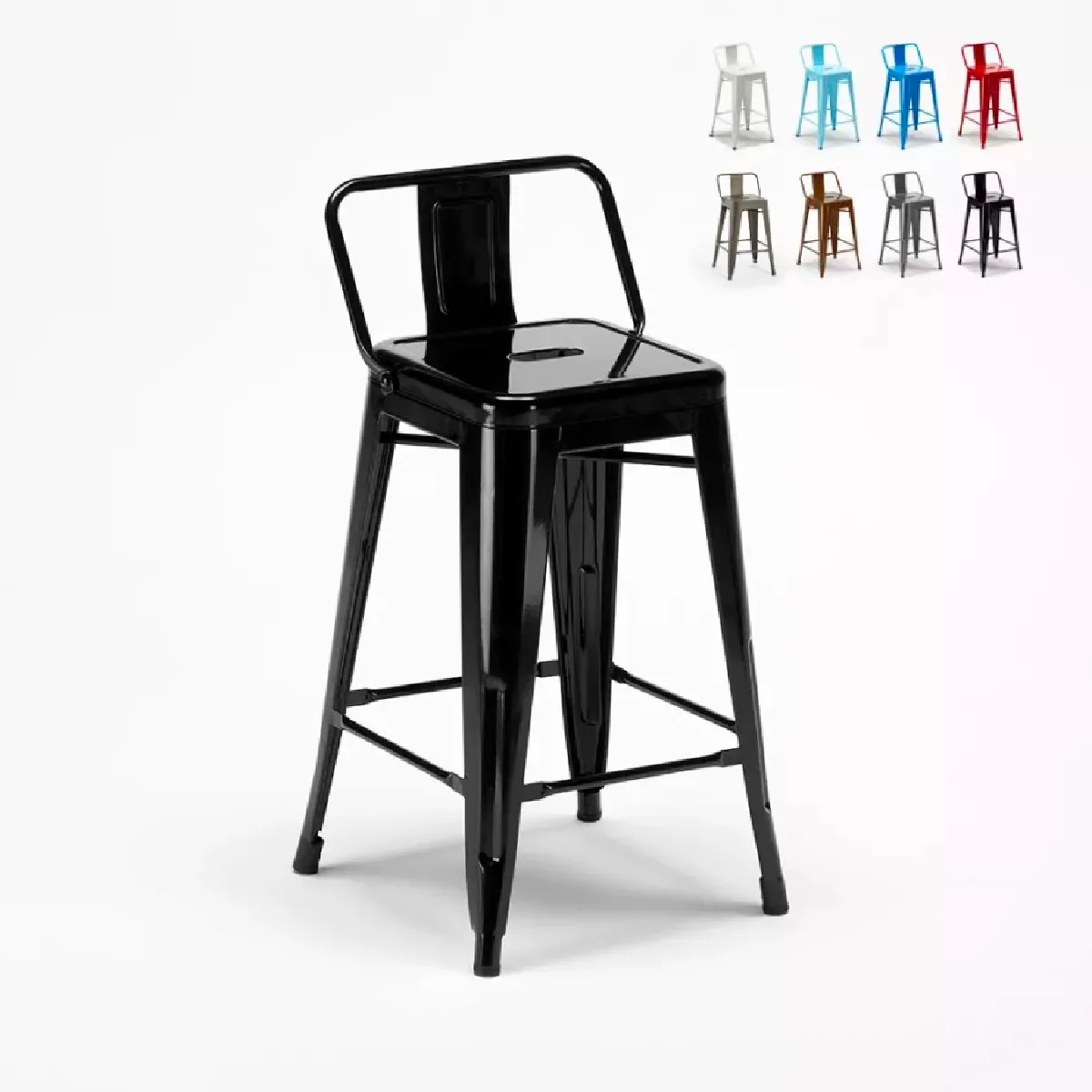 AHD Tabouret industriel Tolix AHD Tabouret industriel Tolix