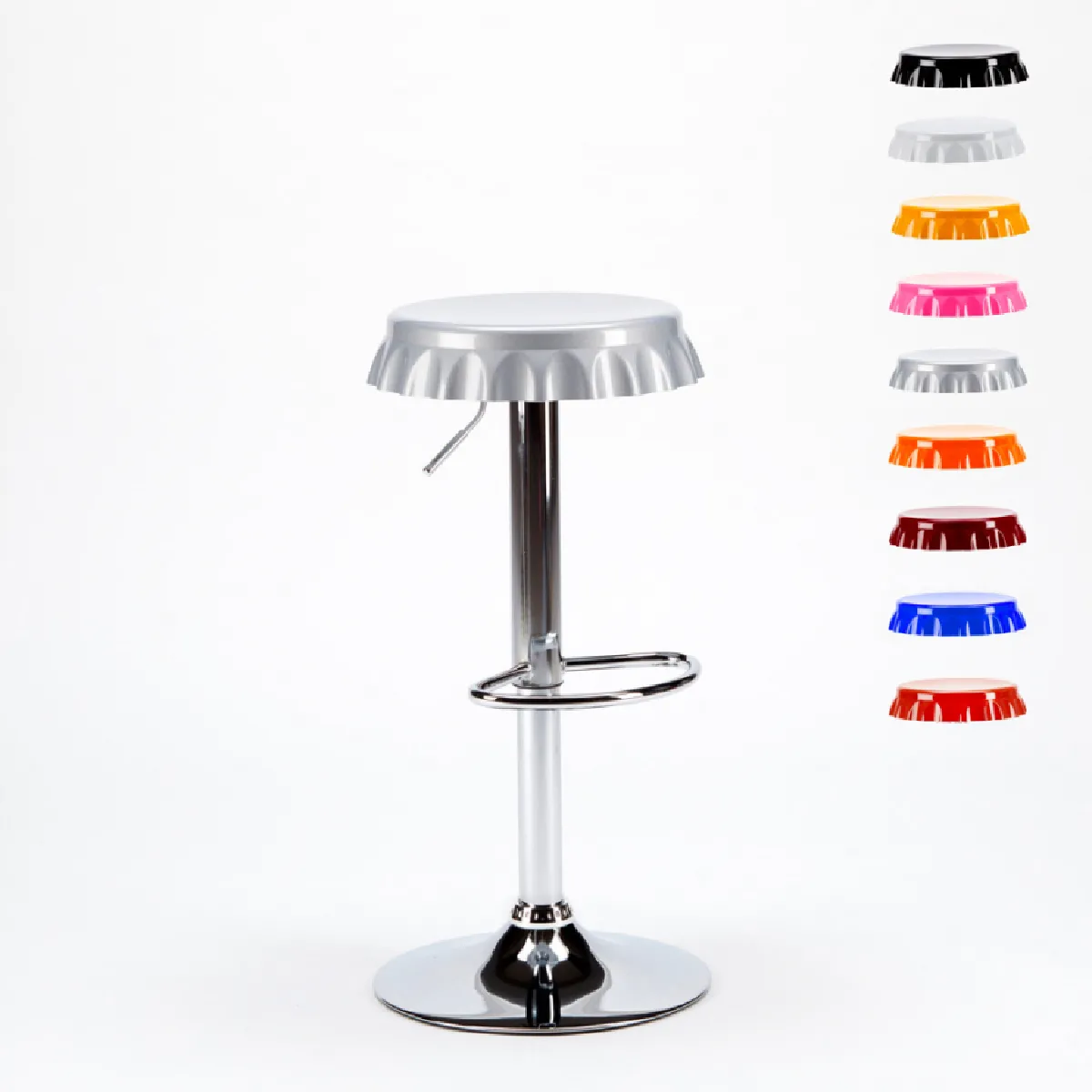 Superstool Tabouret de bar Dallas - Gris Superstool Tabouret de bar Dallas - Gris