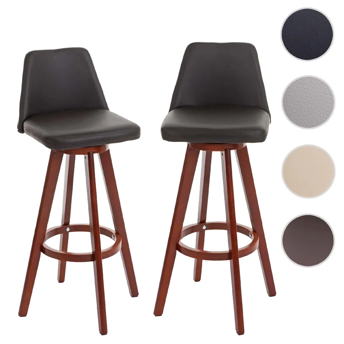 Mendler Marron Tabourets De Bar