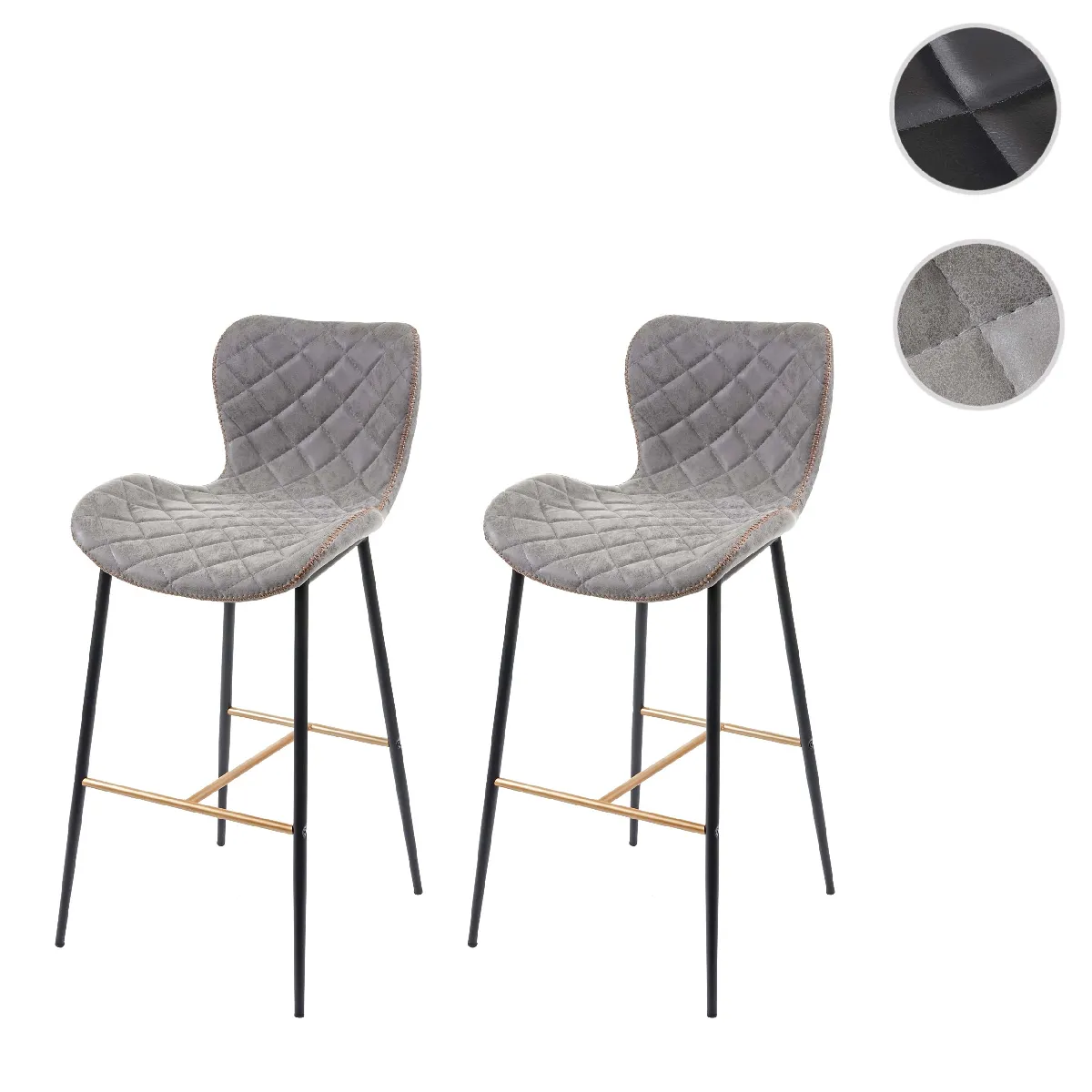 Mendler Tabouret de bar vintage - vue 5