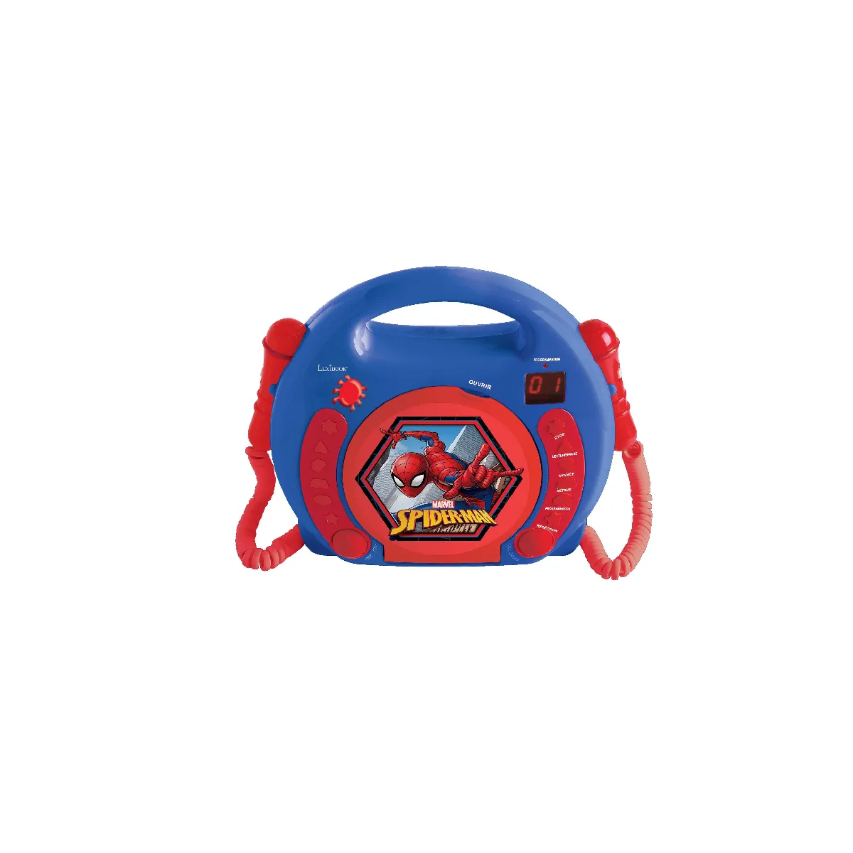 Lexibook Lecteur CD portable Spider Man - vue 3