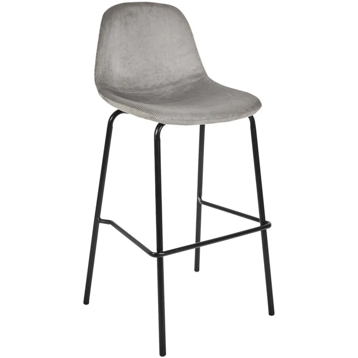 The home deco factory tabouret bar Giulia - Gris The home deco factory tabouret bar Giulia - Gris