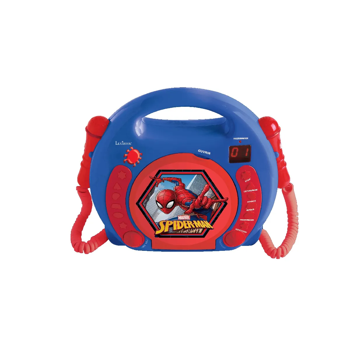 Lexibook Lecteur CD portable Spider Man - vue 2