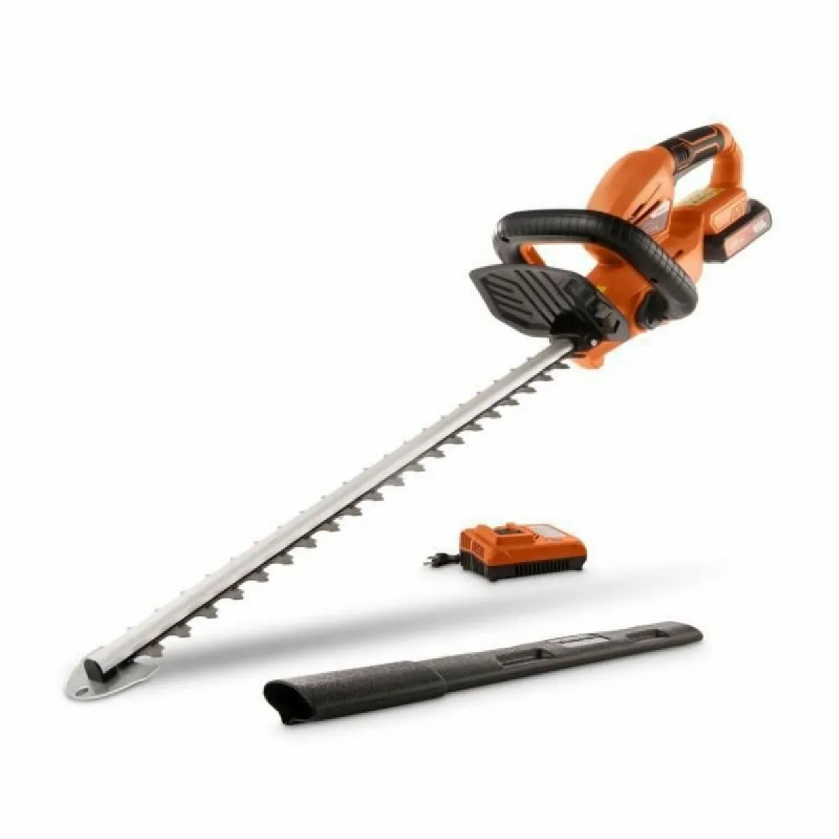 Dual Power Orange Taille-Haies Sur Batterie