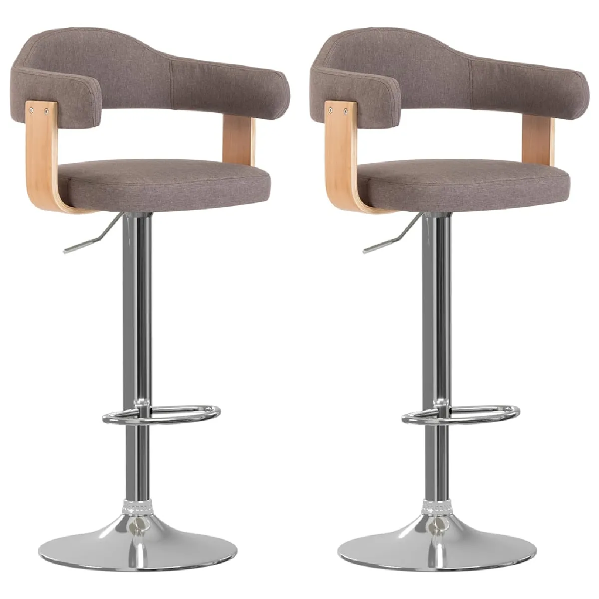 vidaXL Tabourets de Bar 2 pcs - vue 6