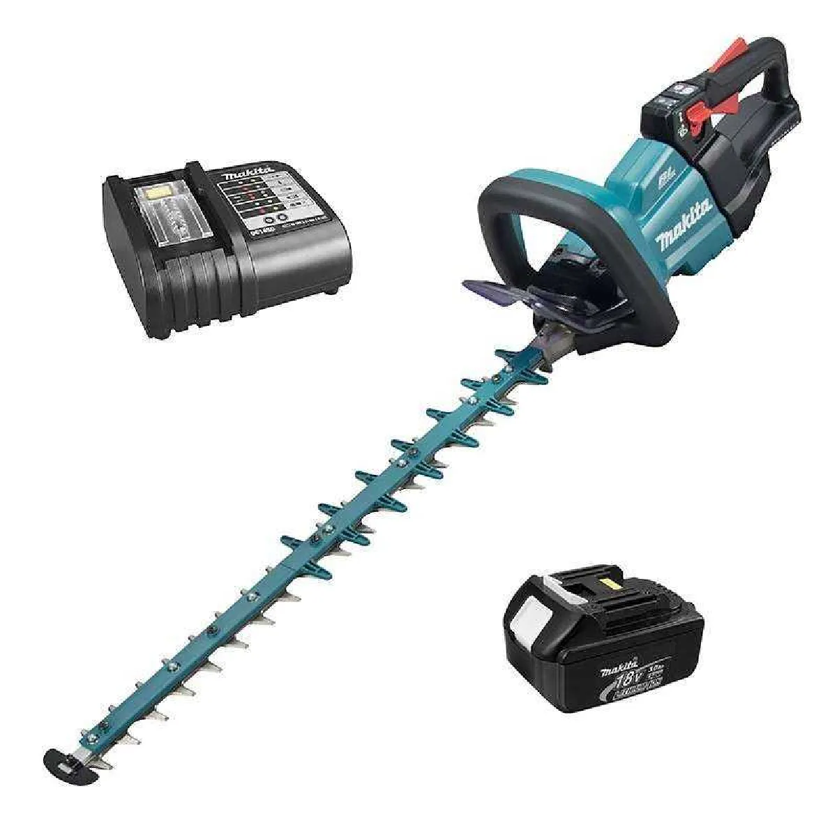 Makita Taille-haies sans fil - Turquoise