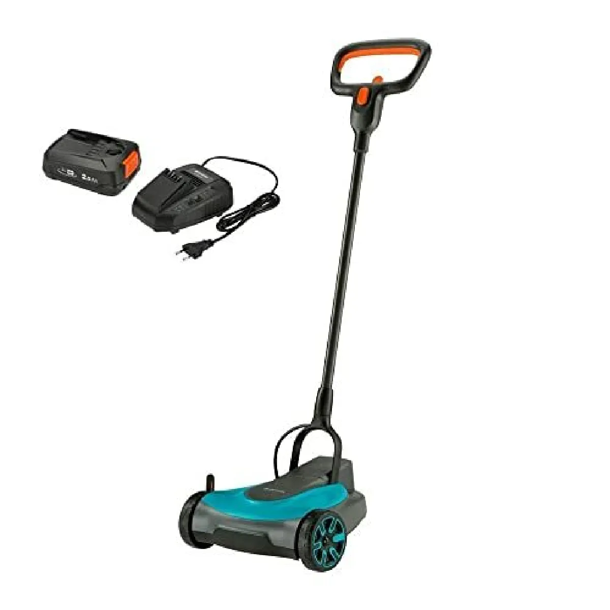 Tondeuse GARDENA HandyMower 2218V P4A Tondeuse sur batterie 32 cm 75 mm - vue 4
