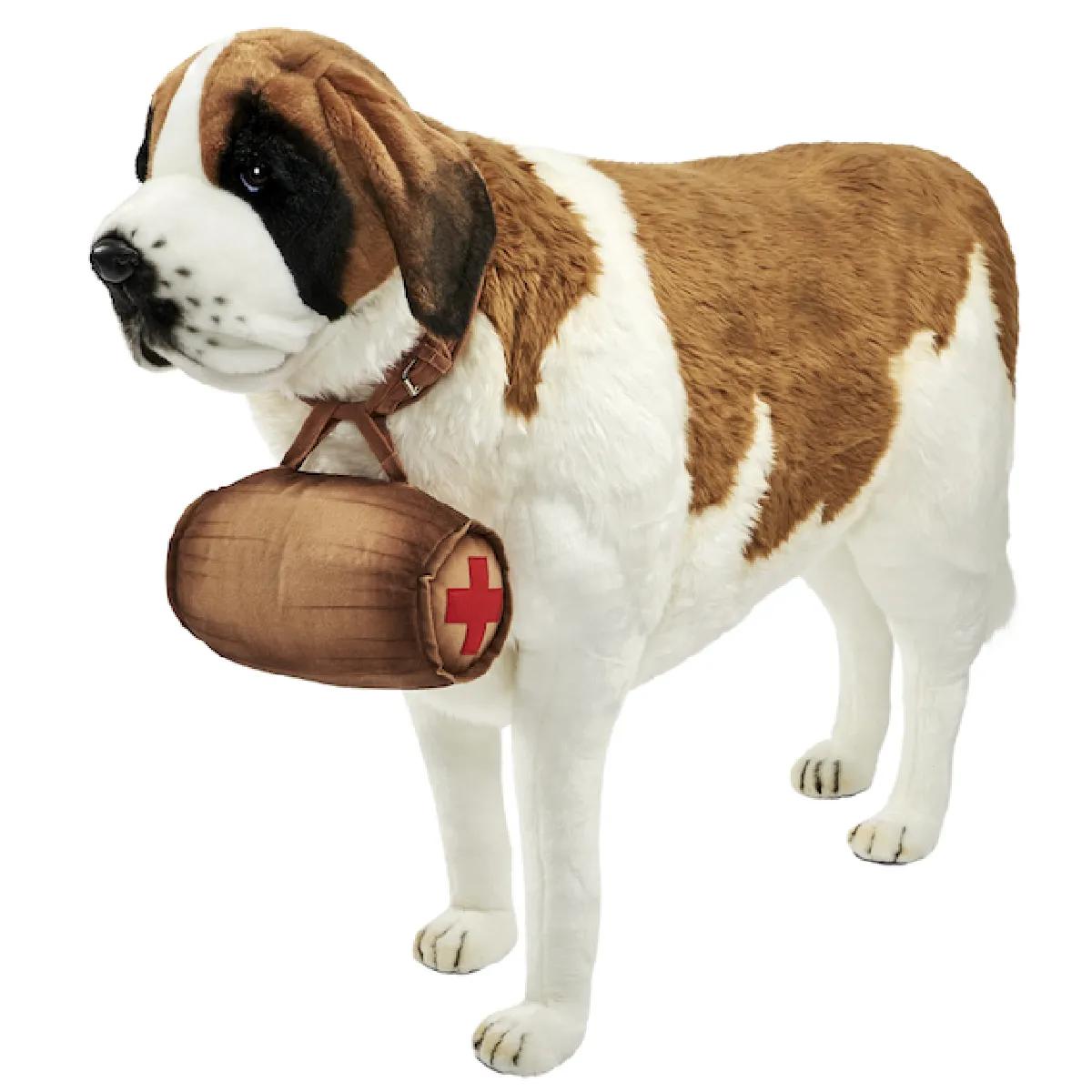Peluche Géante Peluche Animaux Realiste Hansa St Bernard Géant