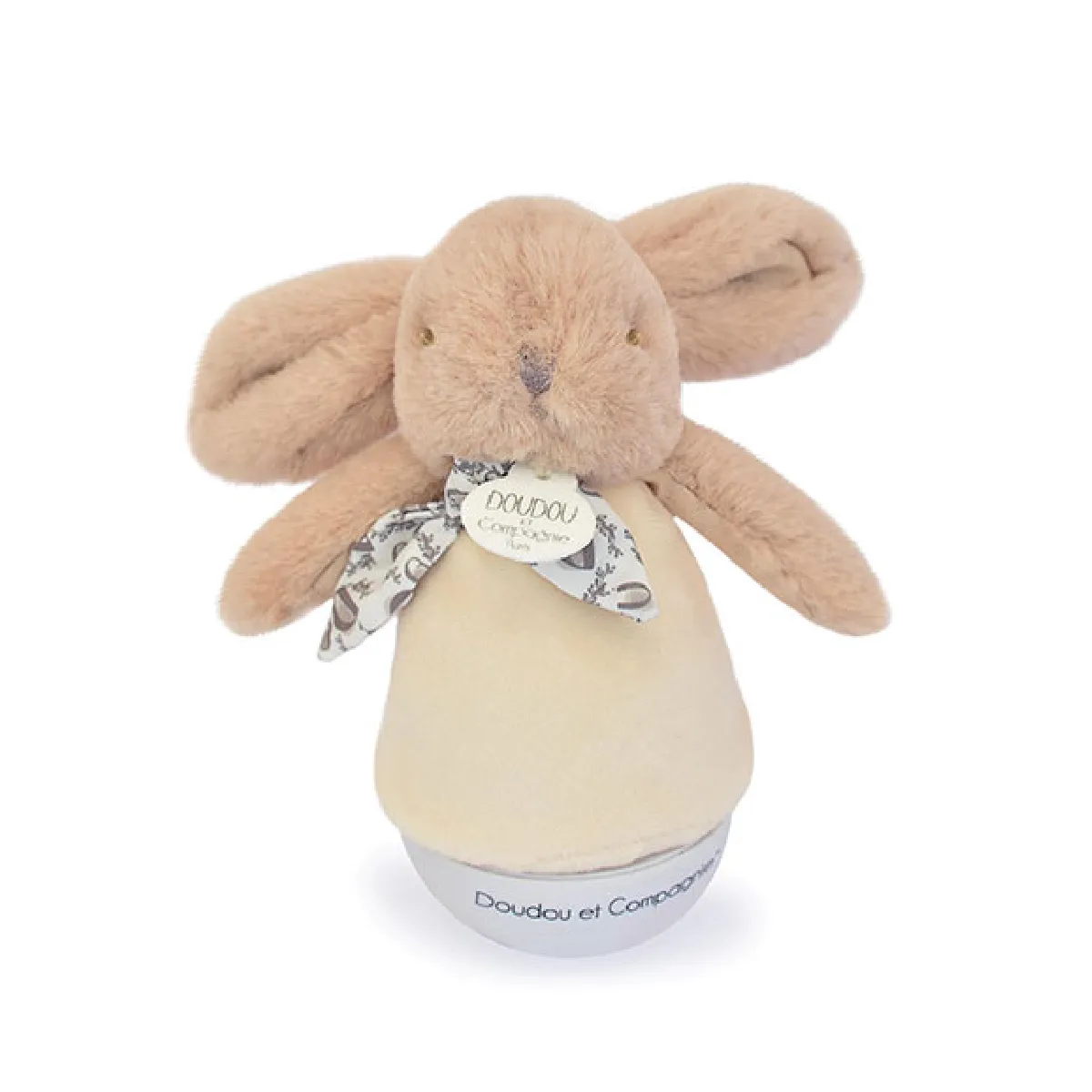 Doudou Et Compagnie Beige Veilleuse Musicale Lapin