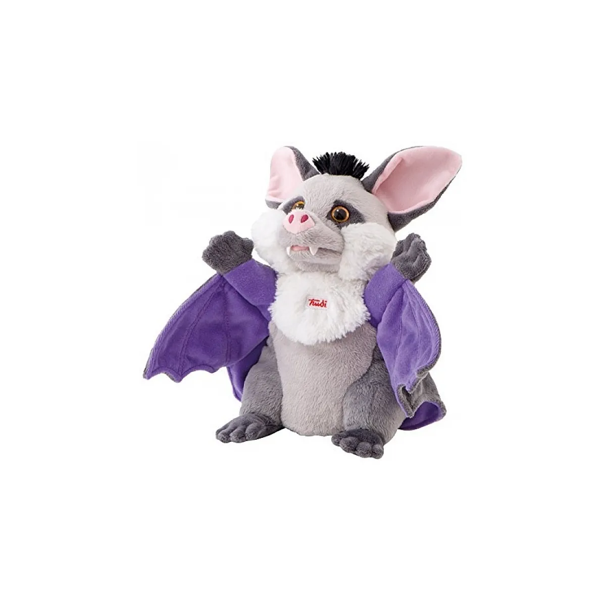 Trudi Gris Marionnette Bat 25Cm - Image 2
