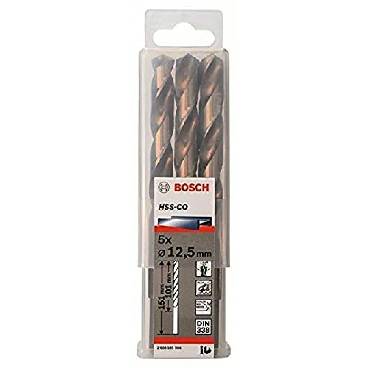 Bosch Foret À Métal Hss-Co - 12,5 Mm