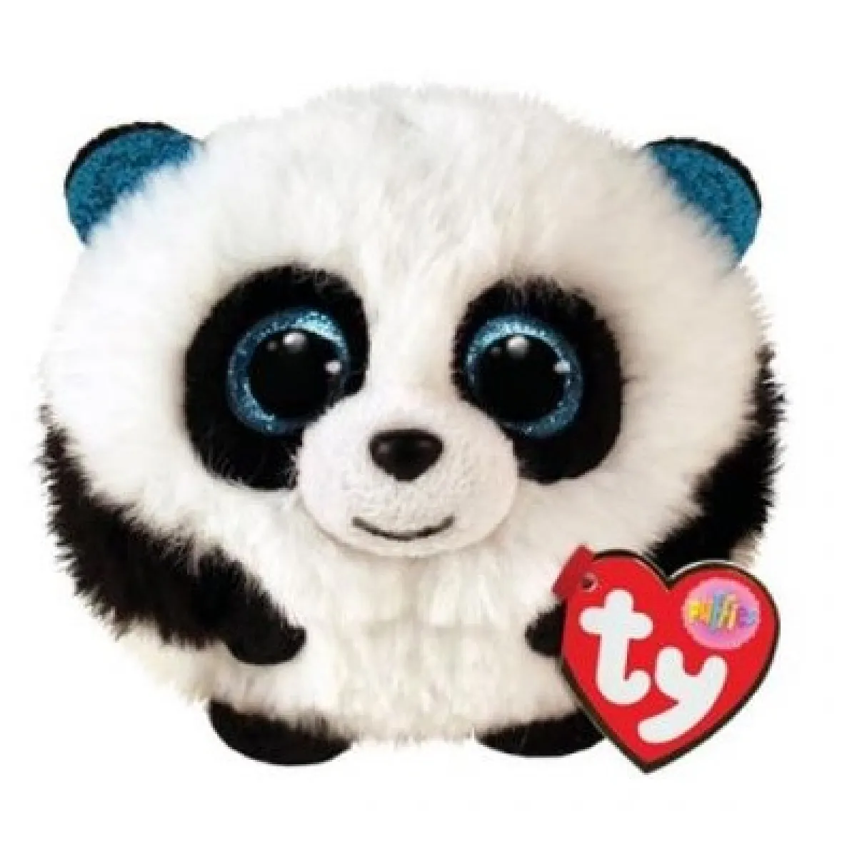 Ty Noir/Blanc Peluche Puffies Bamboo Et - Image 2