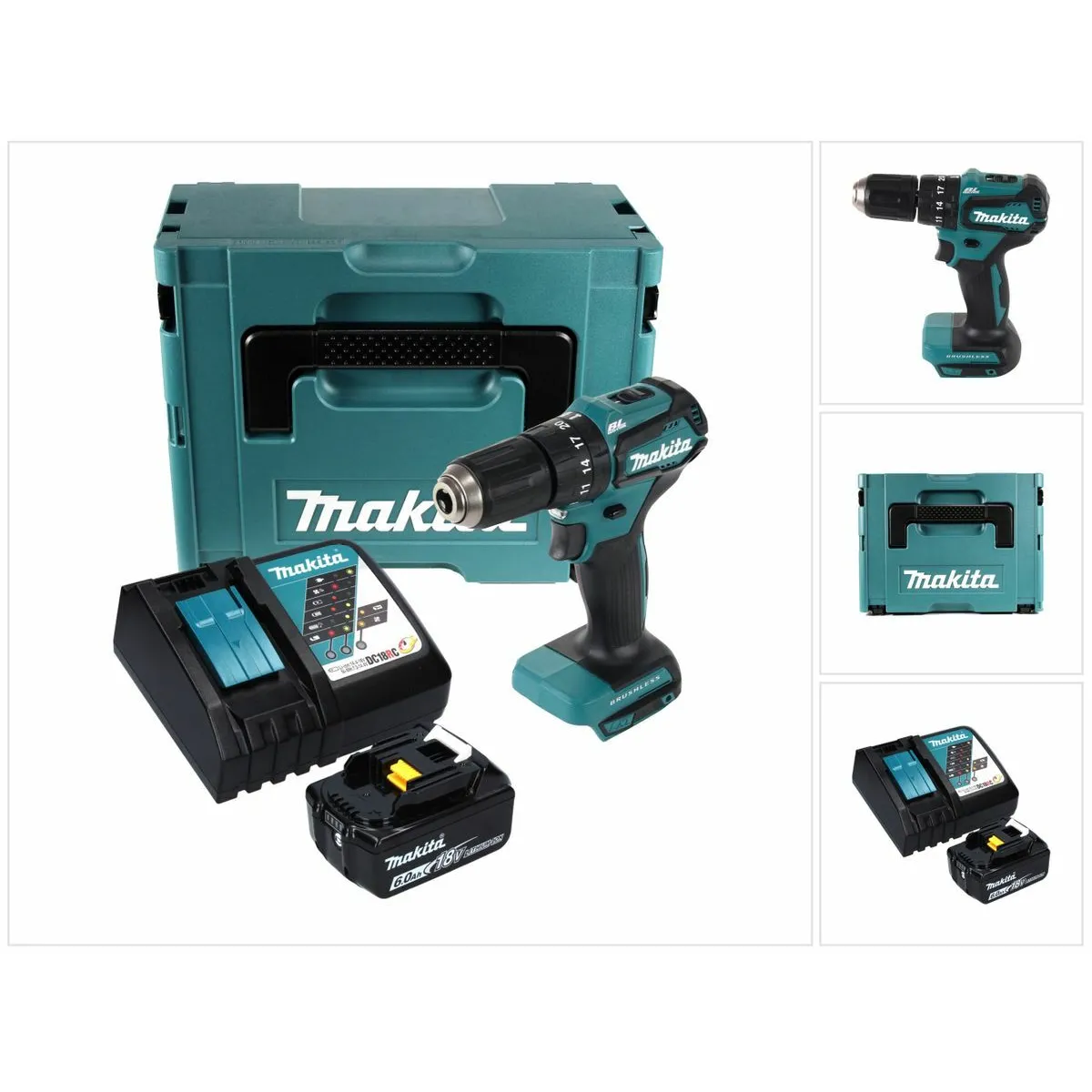 Makita DHP 483 M1J - vue 3
