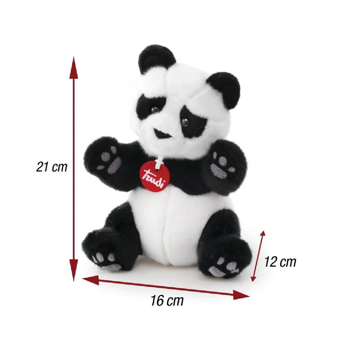 Trudi Peluche panda Kevin S Doudou et peluche Rue du Commerce