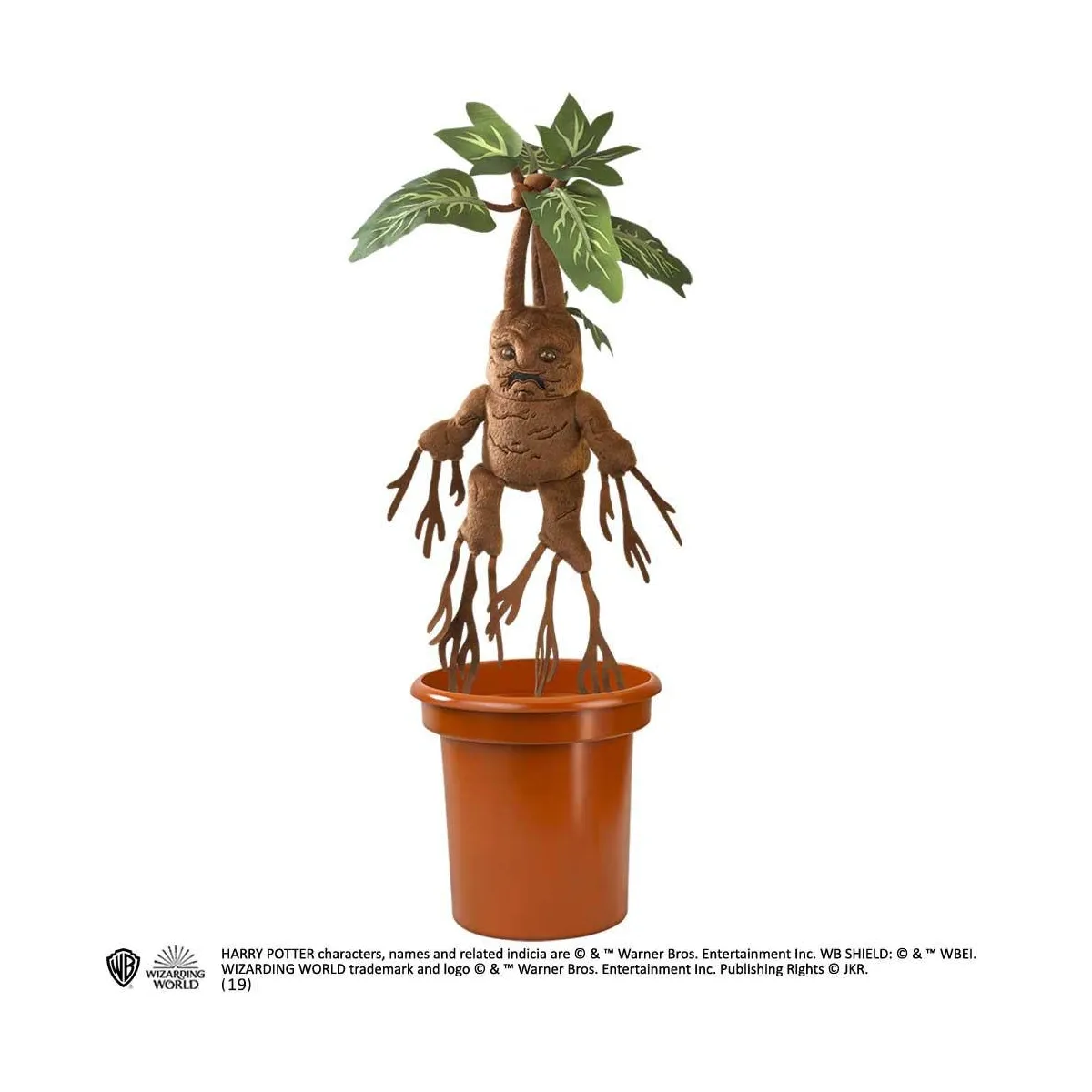 NOBLE COLLECTION  peluche Mandrake interactive Harry Potter