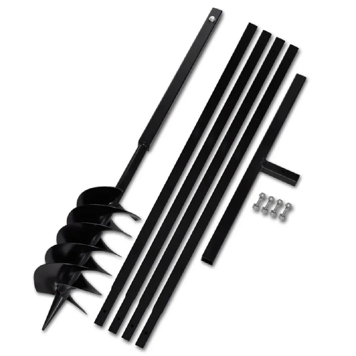 VidaXL Tarière sol avec tubes - vue 5