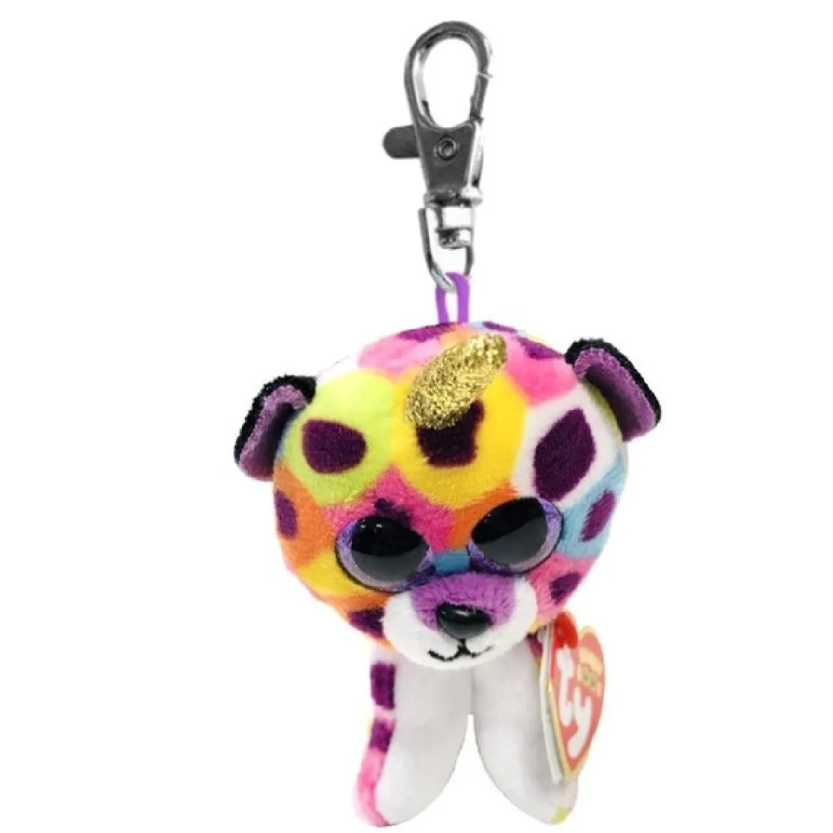 Ty Porte-Clés En Peluche Beanie Boo's Clip Heather Le Chat Licorne - Image 2