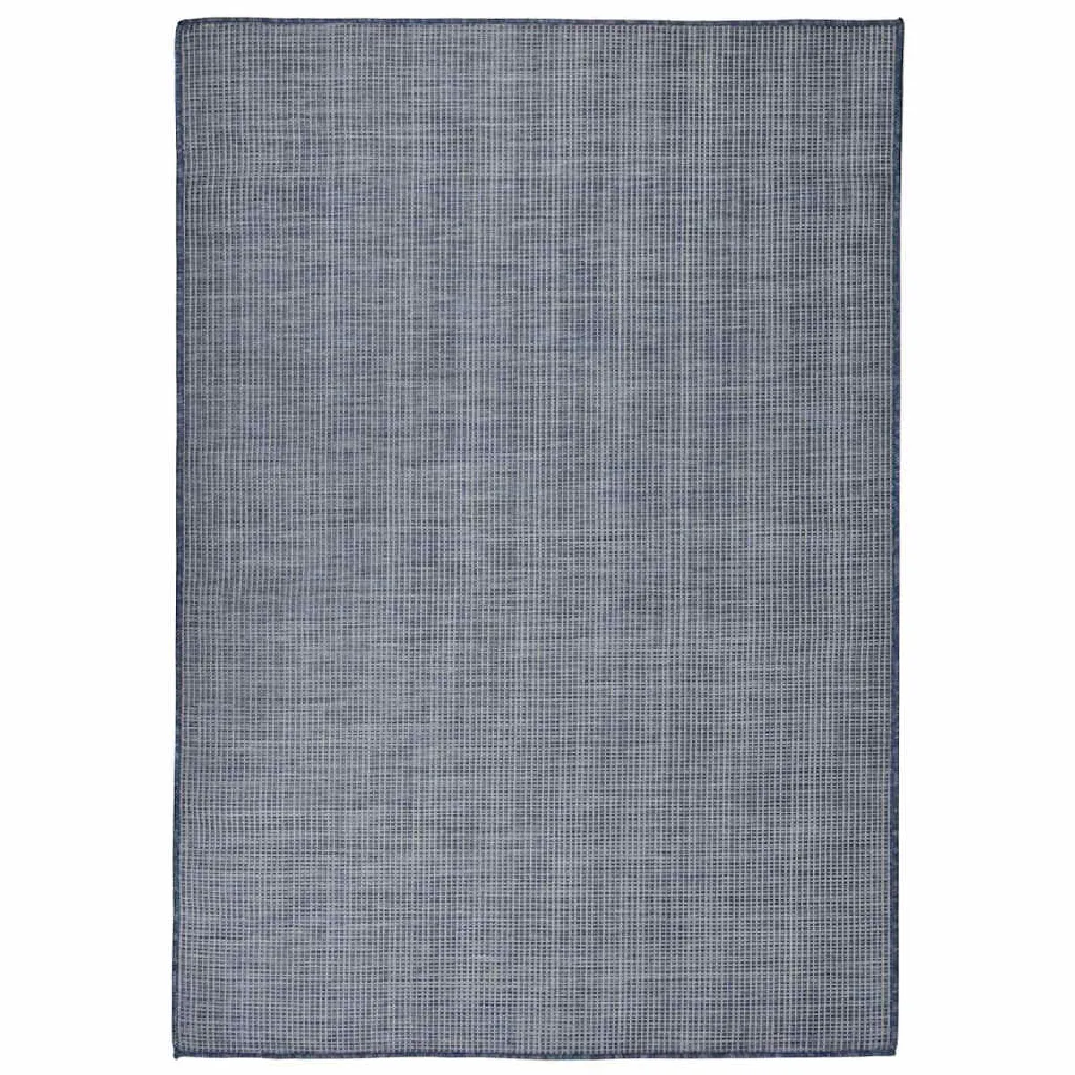 Non Communiqué Bleu Vidaxl Buitenkleed Platgeweven 160X230 Cm Blauw340797 - Image 3