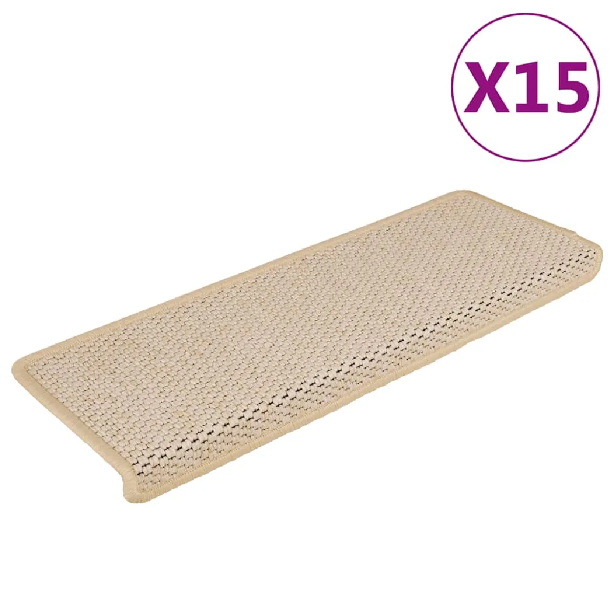 VidaXL Tapis d'Escalier Autocollants