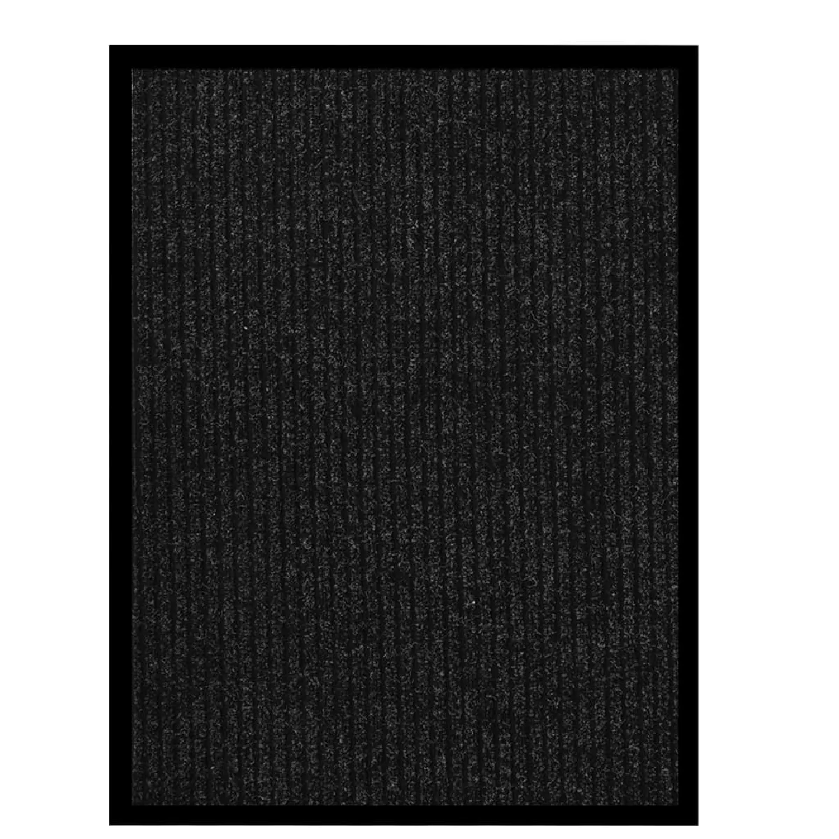 Non Communiqué Anthracite Vidaxl Deurmat 60X80 Cm Gestreept Antracietkleurig331608 - Image 3