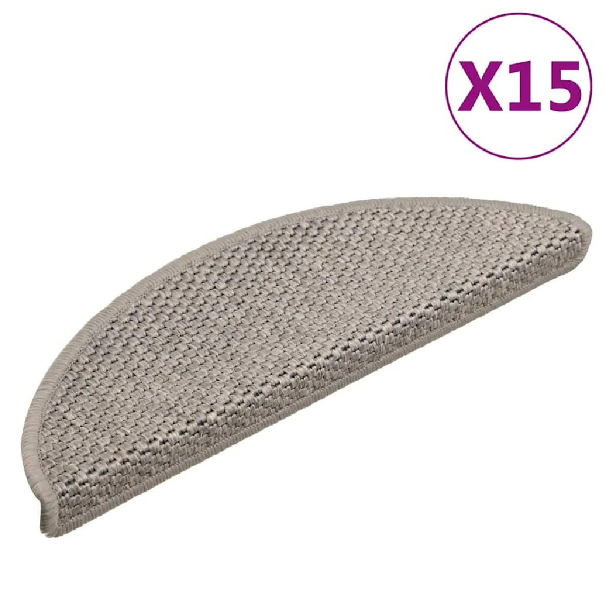 Vidaxl Tapis Escalier 56x17 cm - vue 9
