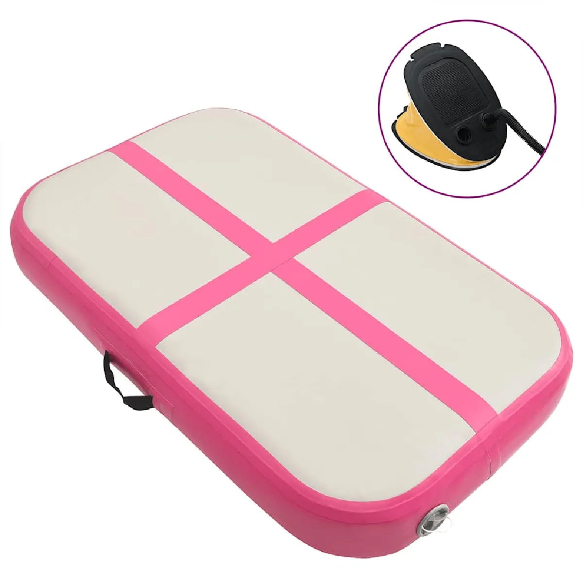 VIDAXL  Tapis Gymnastique PVC 60x100x10 cm